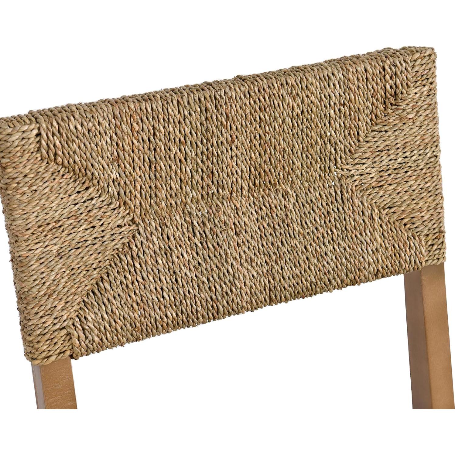 Conjunto de 4 Taburetes de Bar DUHOME de Ratan 60.96 cm