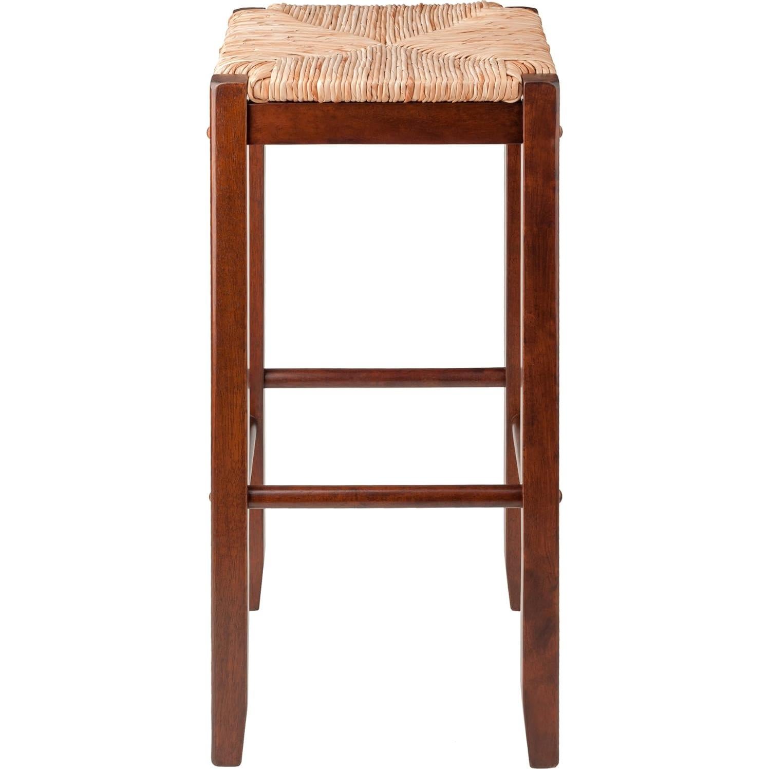 Conjunto de Taburetes de Bar Winsome Kaden 2 Piezas Nogal