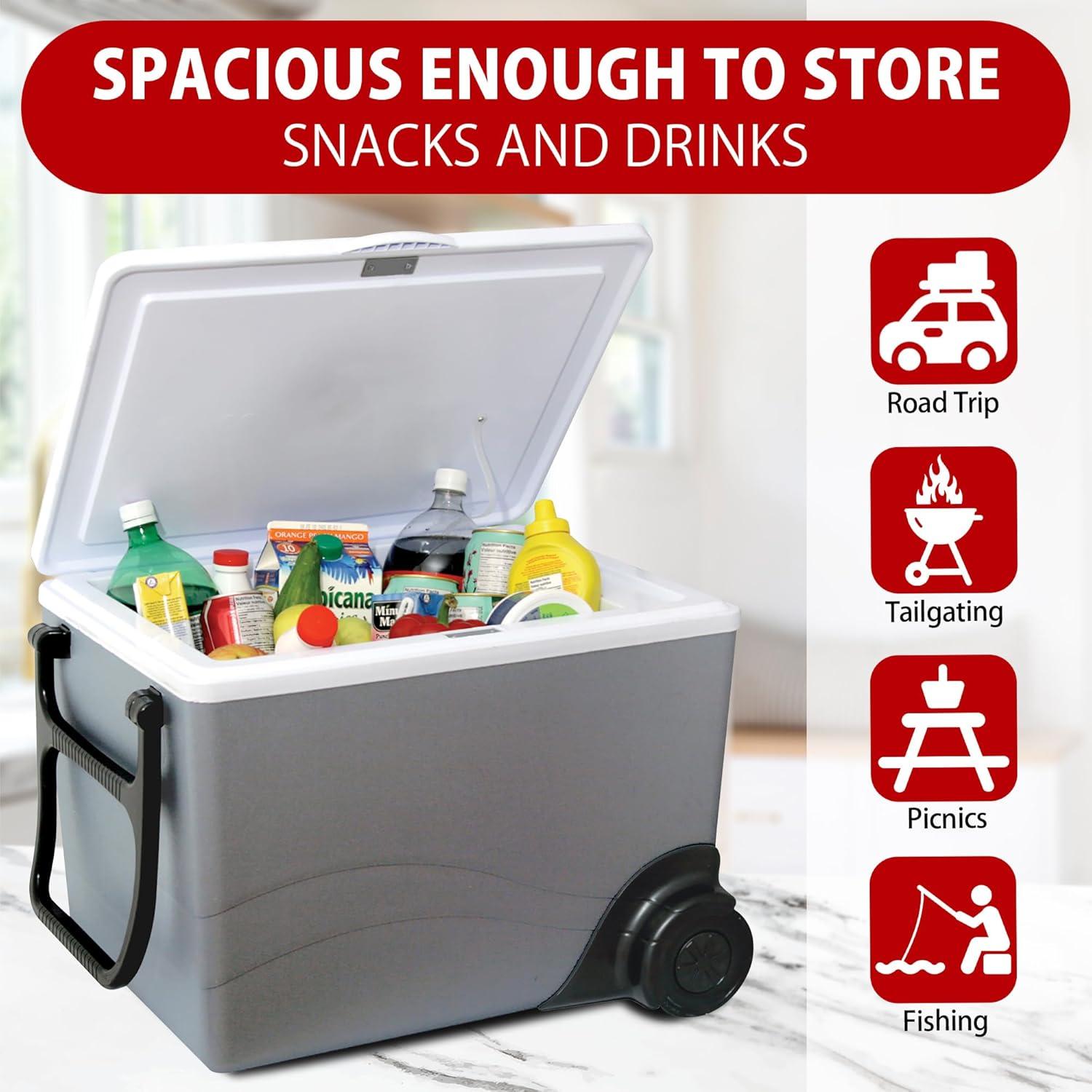 Enfriador Portátil Koolatron W75 - 34L 12V para Auto y Camping