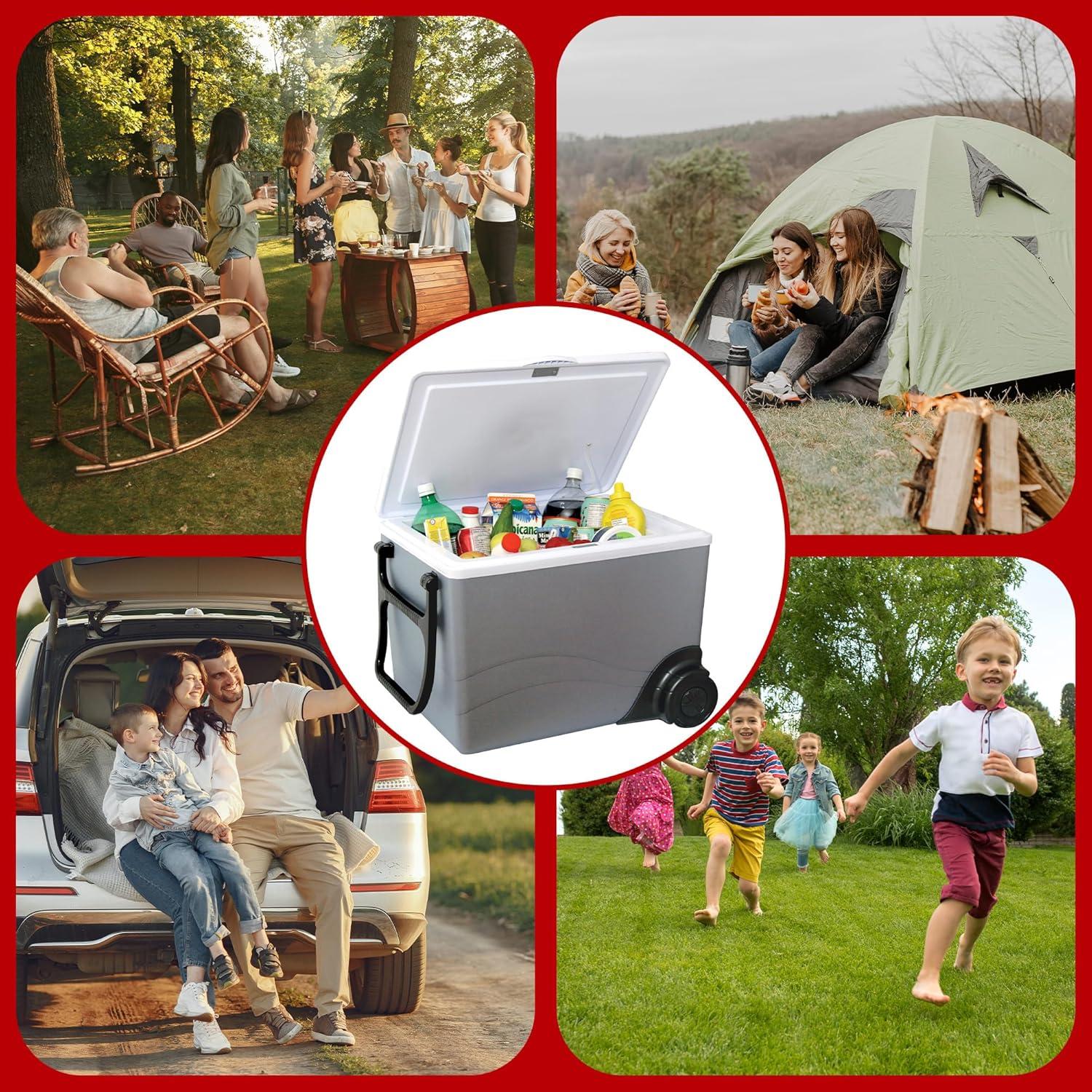 Enfriador Portátil Koolatron W75 - 34L 12V para Auto y Camping