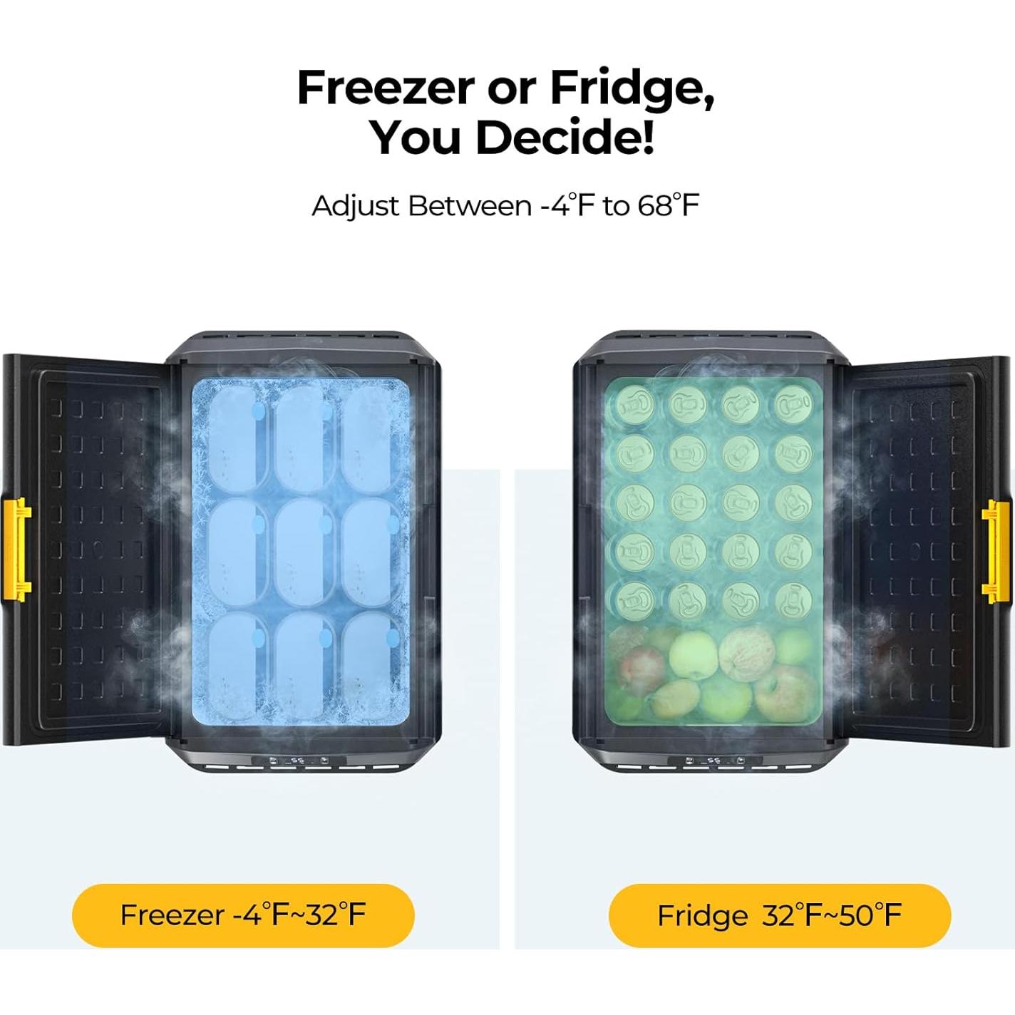 Refrigerador Portátil BougeRV CRS 42QT -20 a 20°C 12V/24V