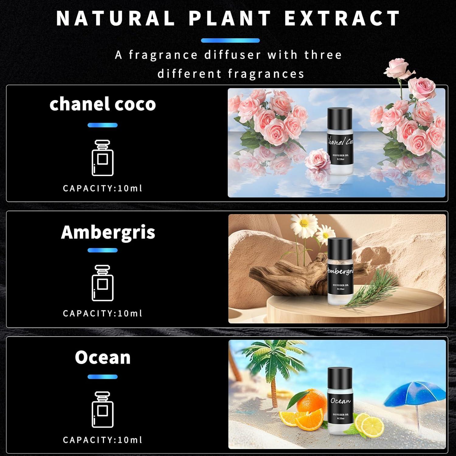 Difusor de aire fresco inteligente Kwak para coche, negro, pequeño