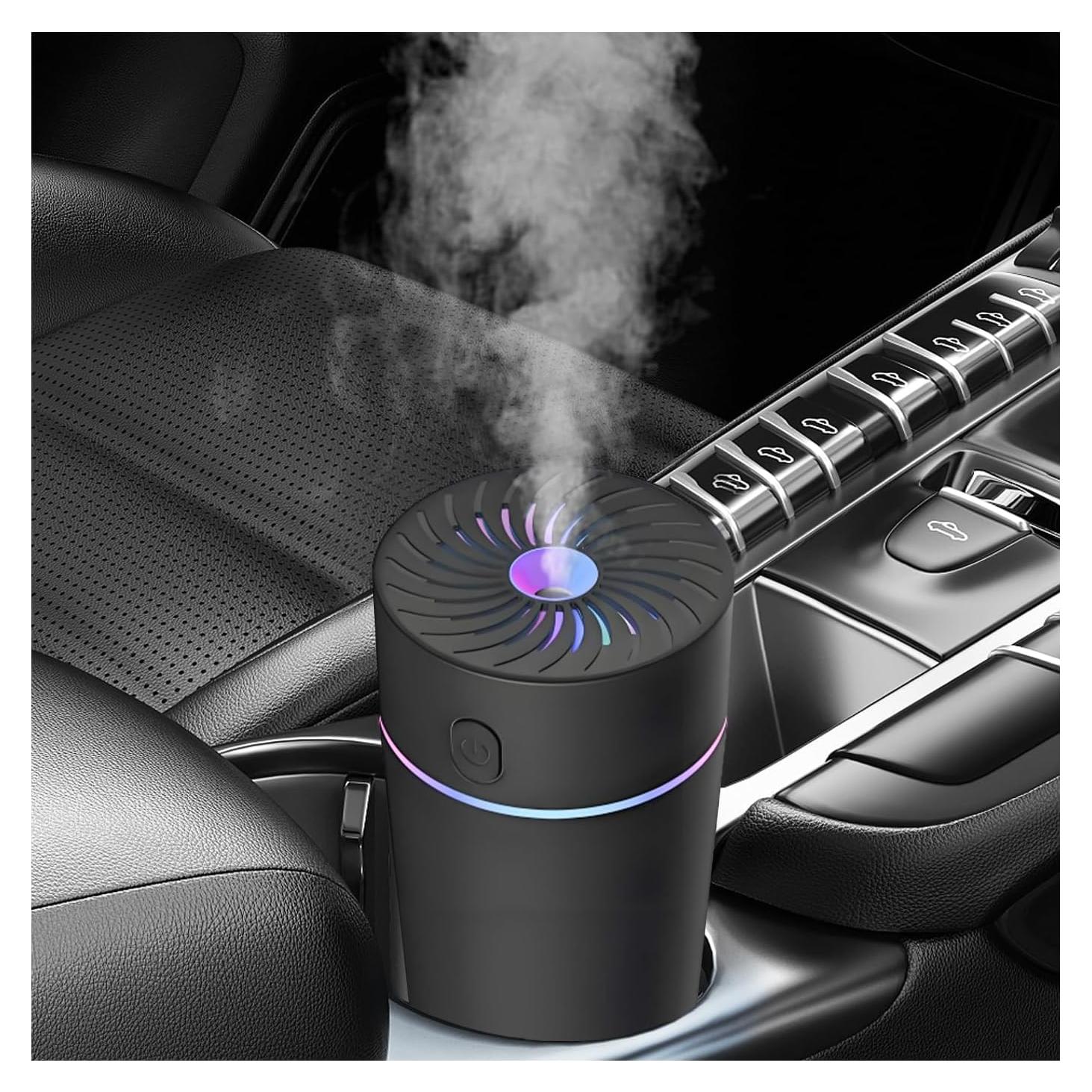 Difusor de fragancia para automóvil DXNQ 350ml USB Negro