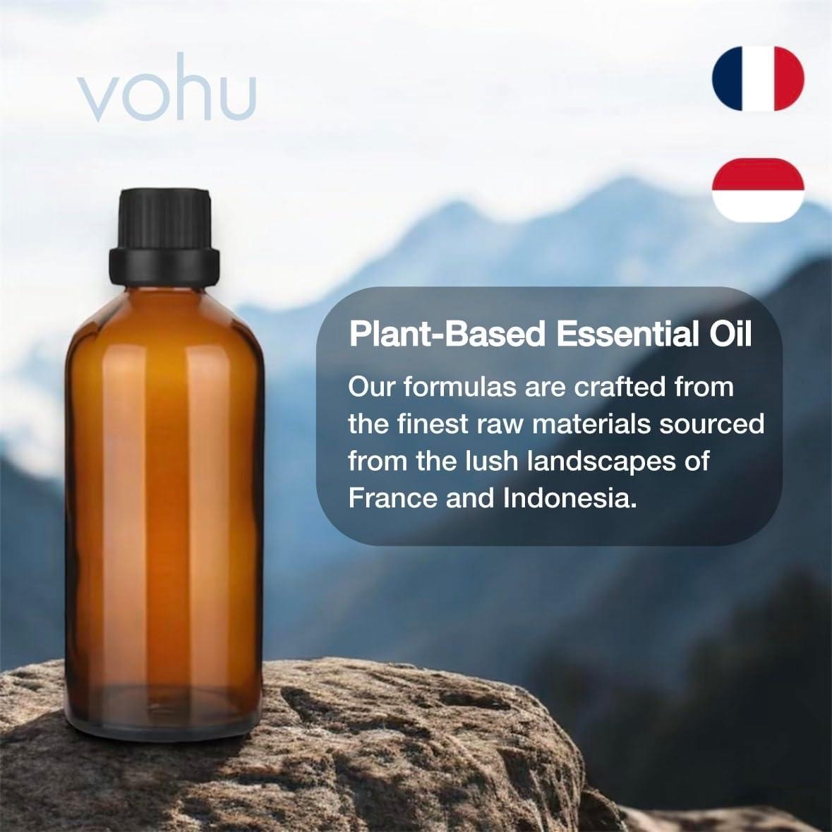 Recarga de Aceite Esencial Vohu 100ml Aroma Colonia - Fragancia Premium