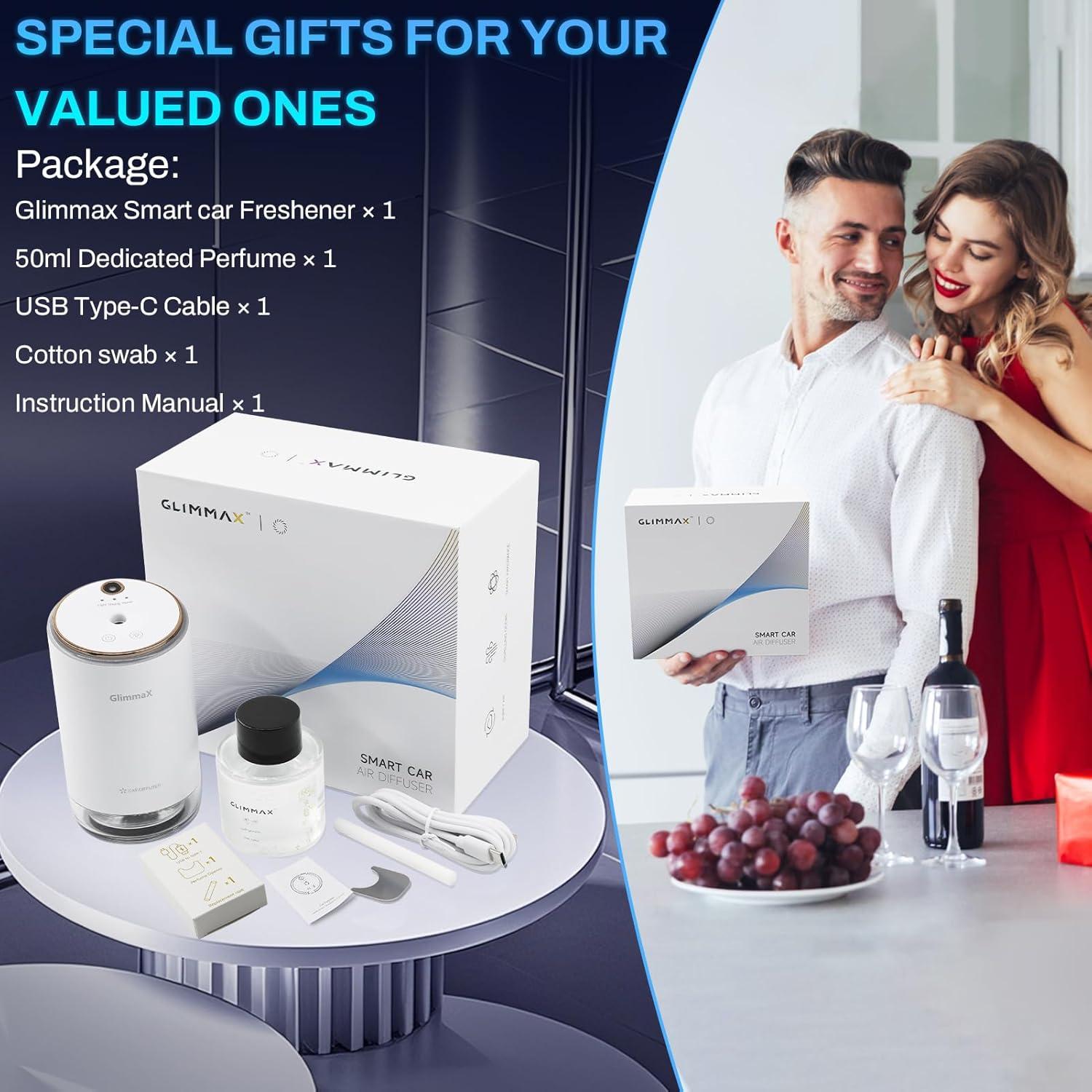 Ambientador de Aire Inteligente GlimmaX JK-576 50ml Blanco