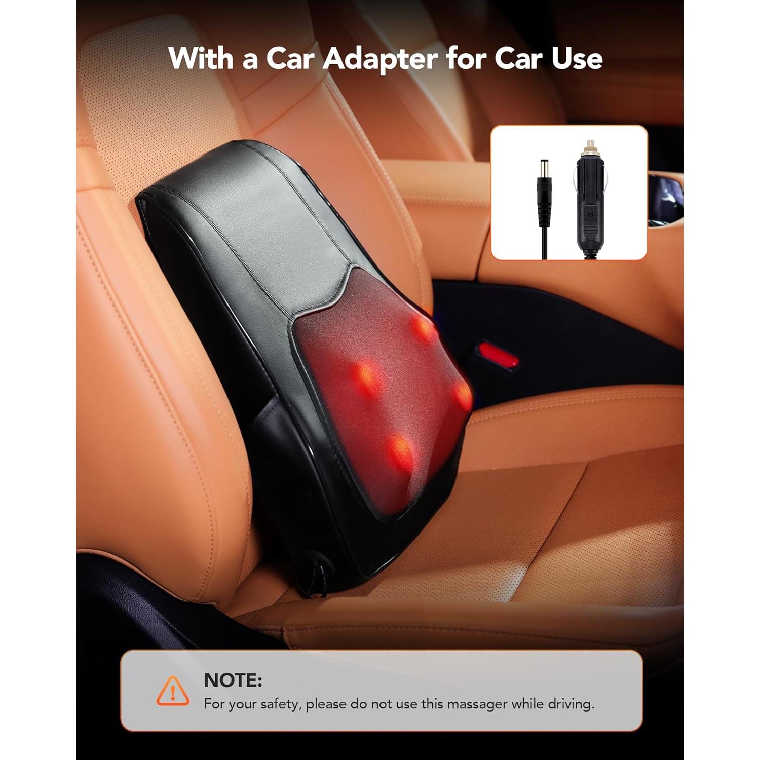 Masajeador de Espalda y Cuello COPYJOY C7 con Calor 3D