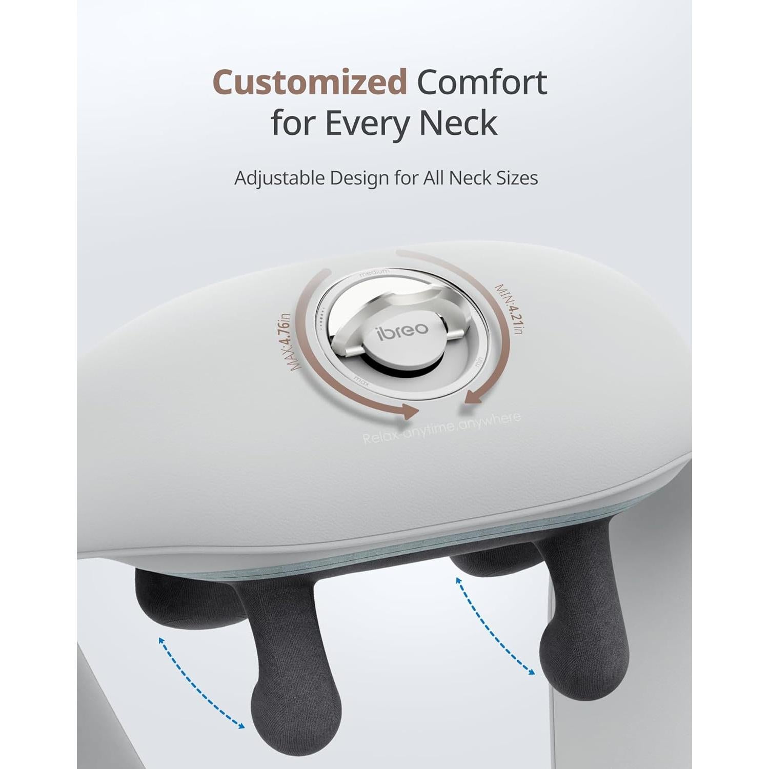 Masajeador de Cuello y Espalda Shiatsu N5 mini S3 con Calor