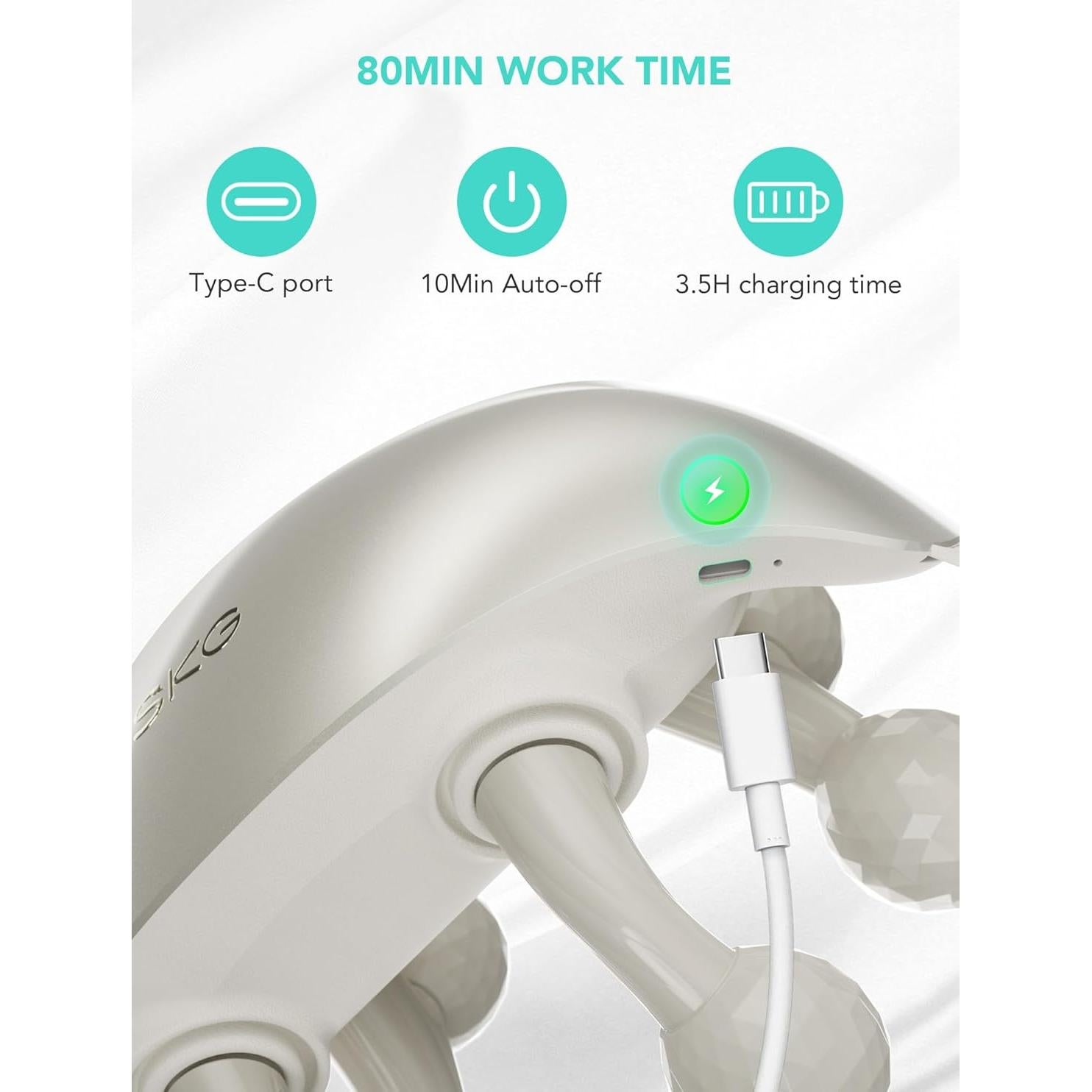 Masajeador de Cuello SKG H7 Ultra Inalámbrico con Calor