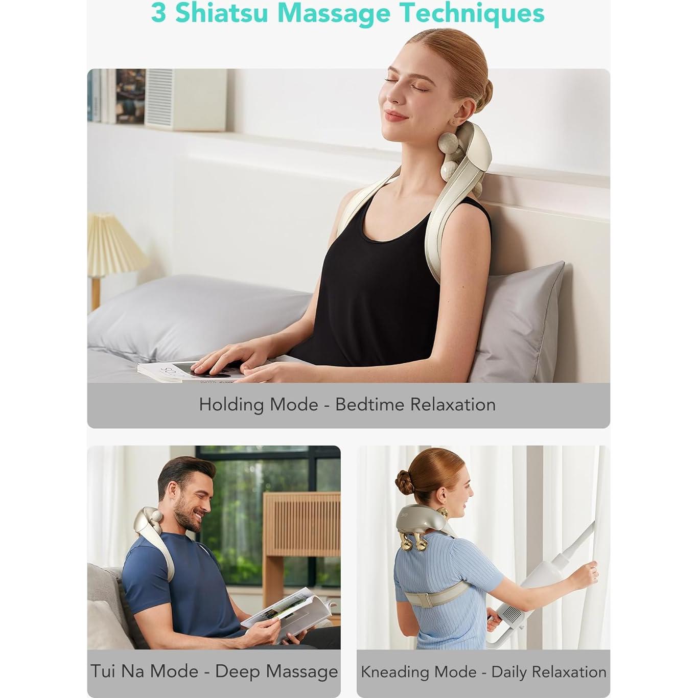 Masajeador de Cuello SKG H7 Ultra Inalámbrico con Calor