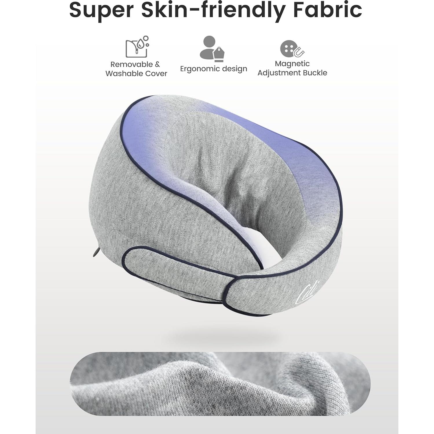 Masajeador de Cuello Inalámbrico CILI CL-6476 con Calor 2500mAh