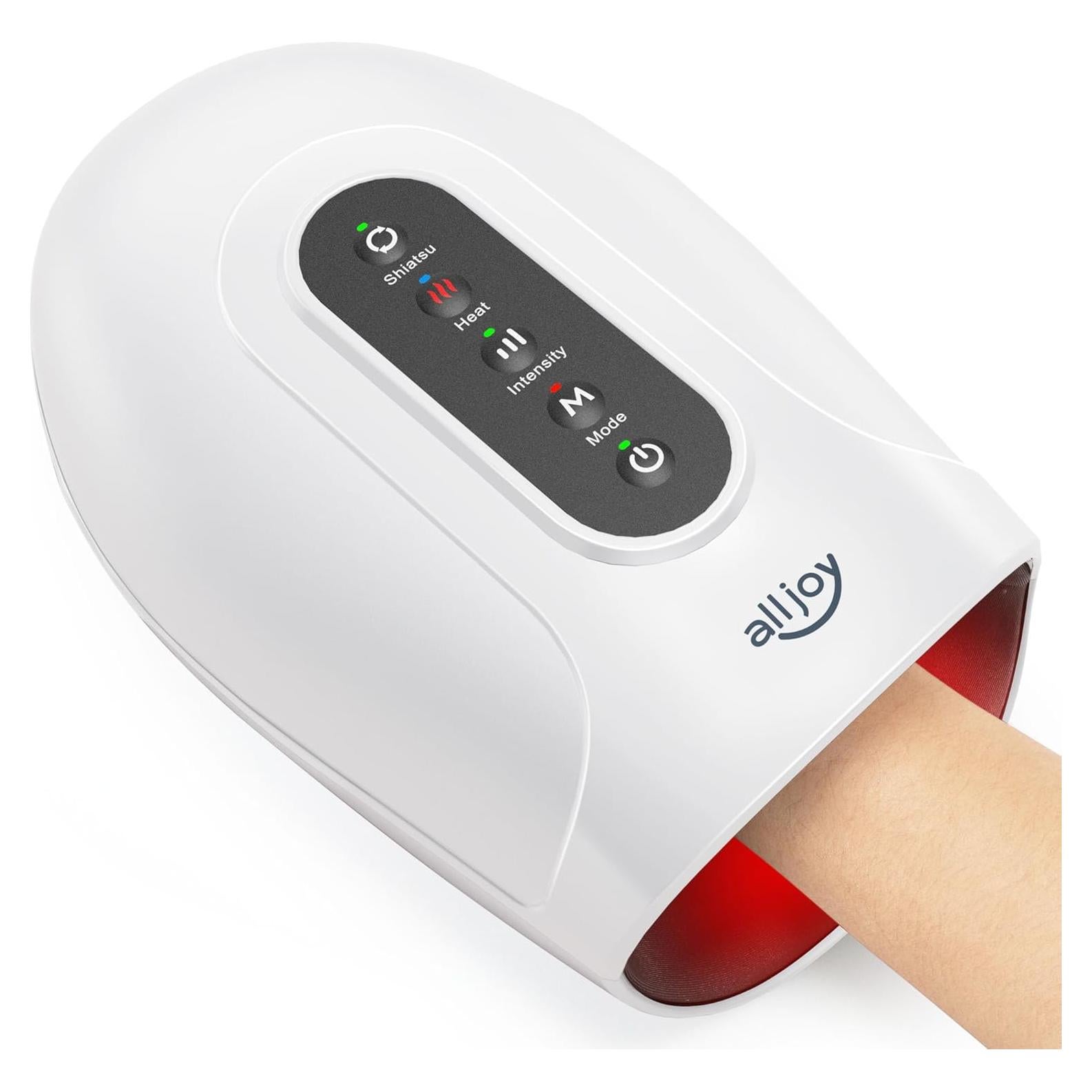 Masajeador de Mano Eléctrico ALLJOY con Calor y Compresión