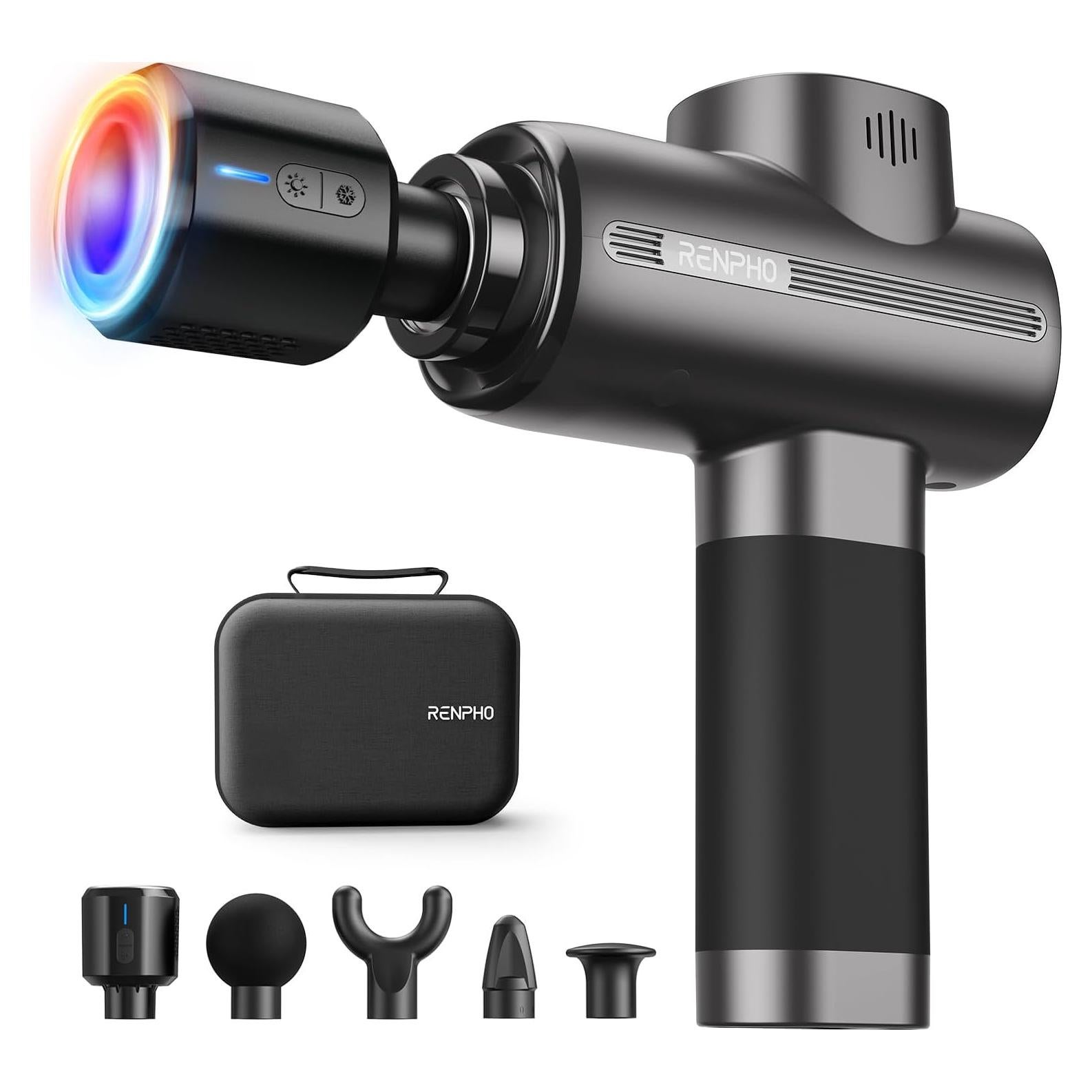 Pistola de Masaje RENPHO Active Thermacool con Calor y Frío