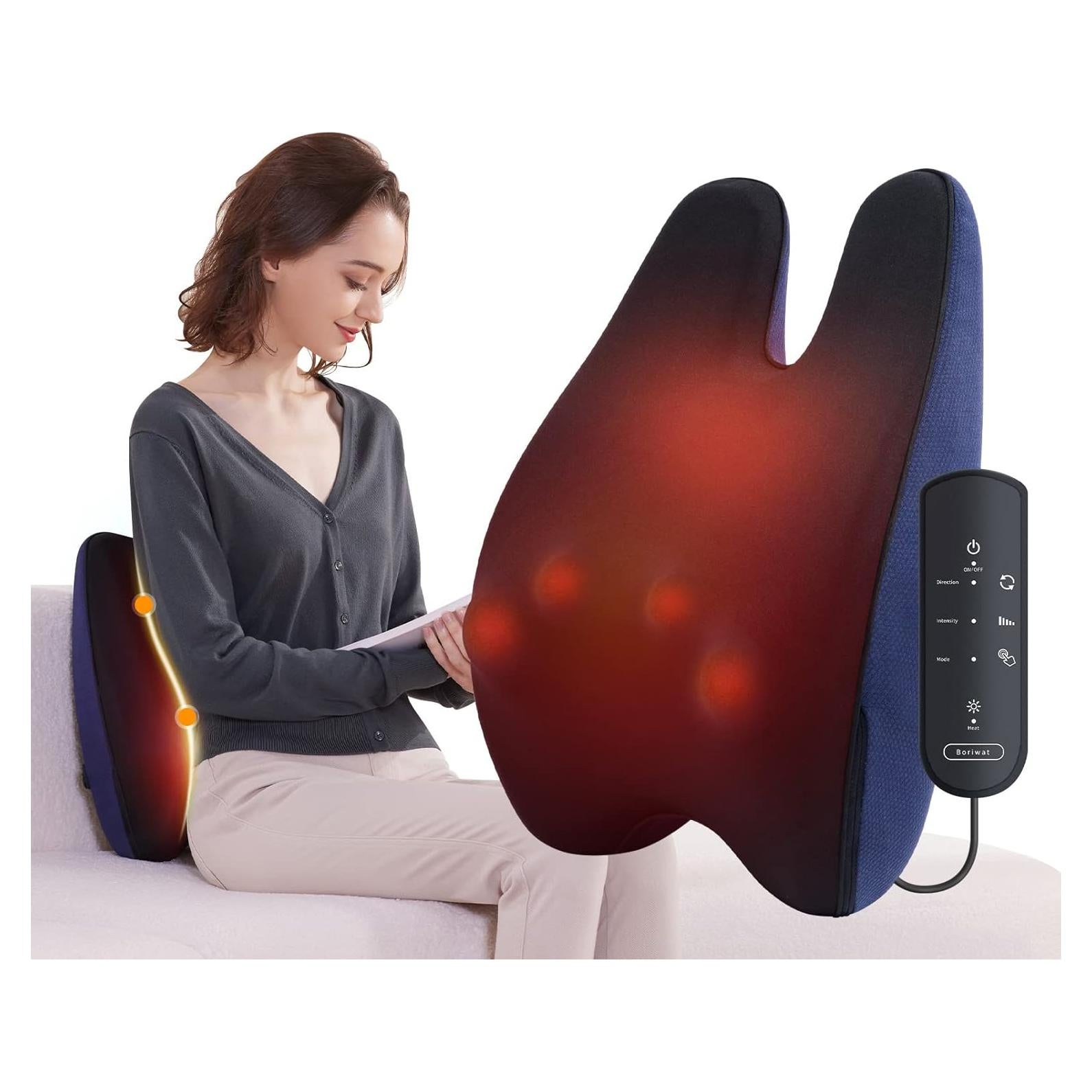 Masajeador de Espalda y Cuello Boriwat R16 con Calor 3D