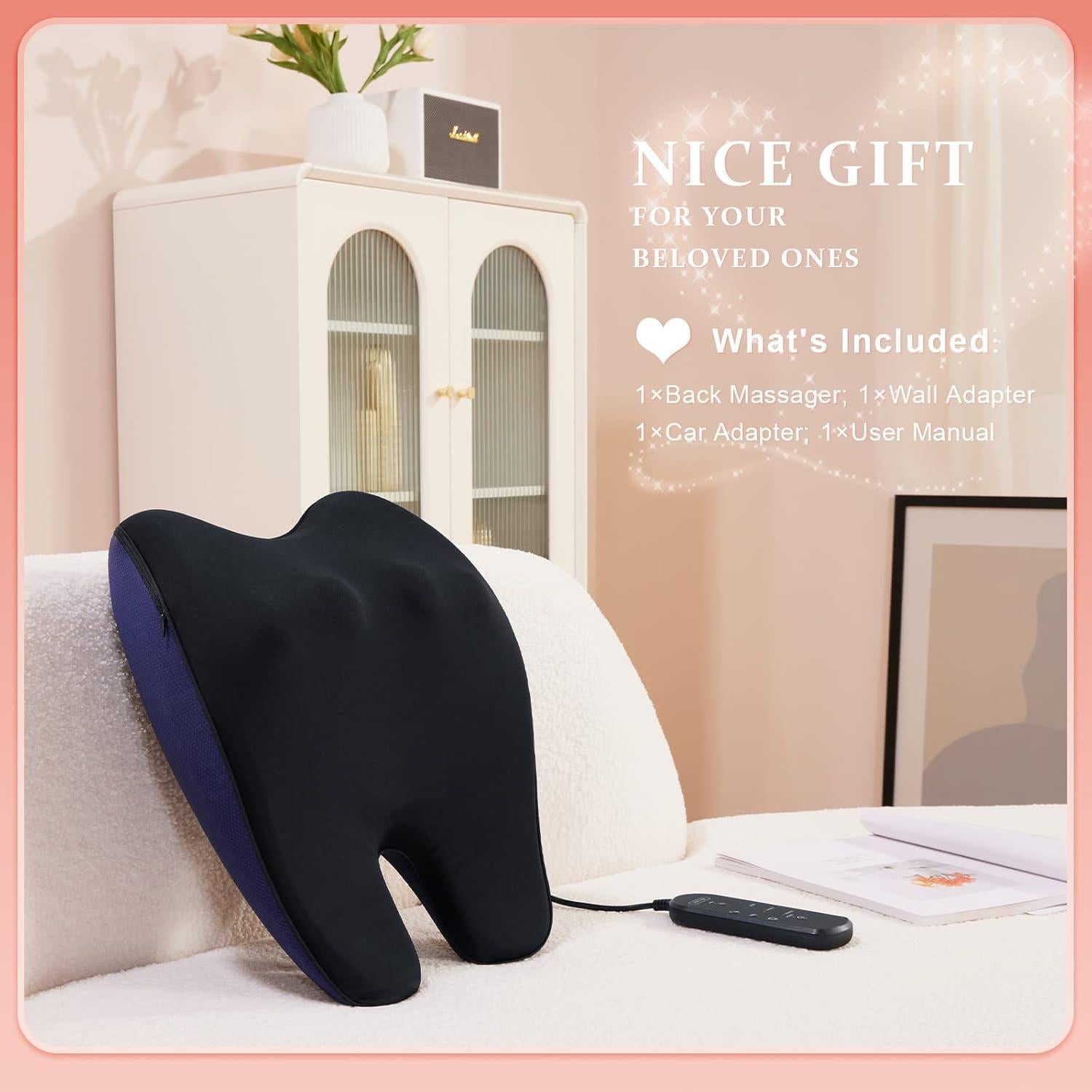 Masajeador de Espalda y Cuello Boriwat R16 con Calor 3D