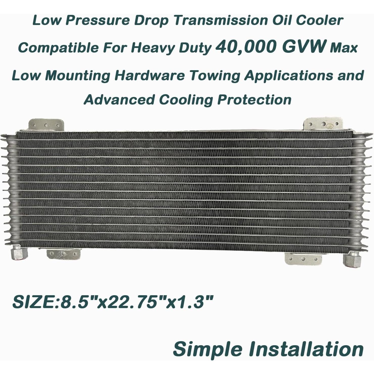 Enfriador de Aceite de Transmisión LPD47391 OVANOH 21.6x57.8cm