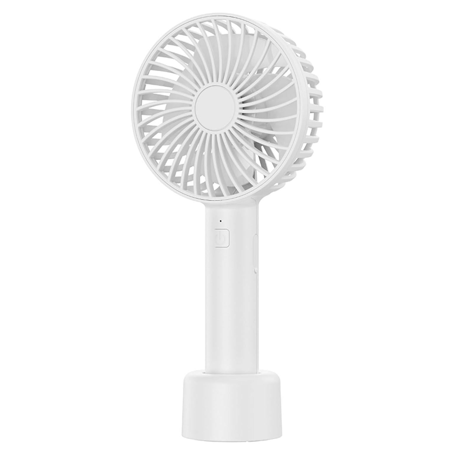 Ventilador Portátil de Mano UF505 Blanco 1200mAh 3 Velocidades