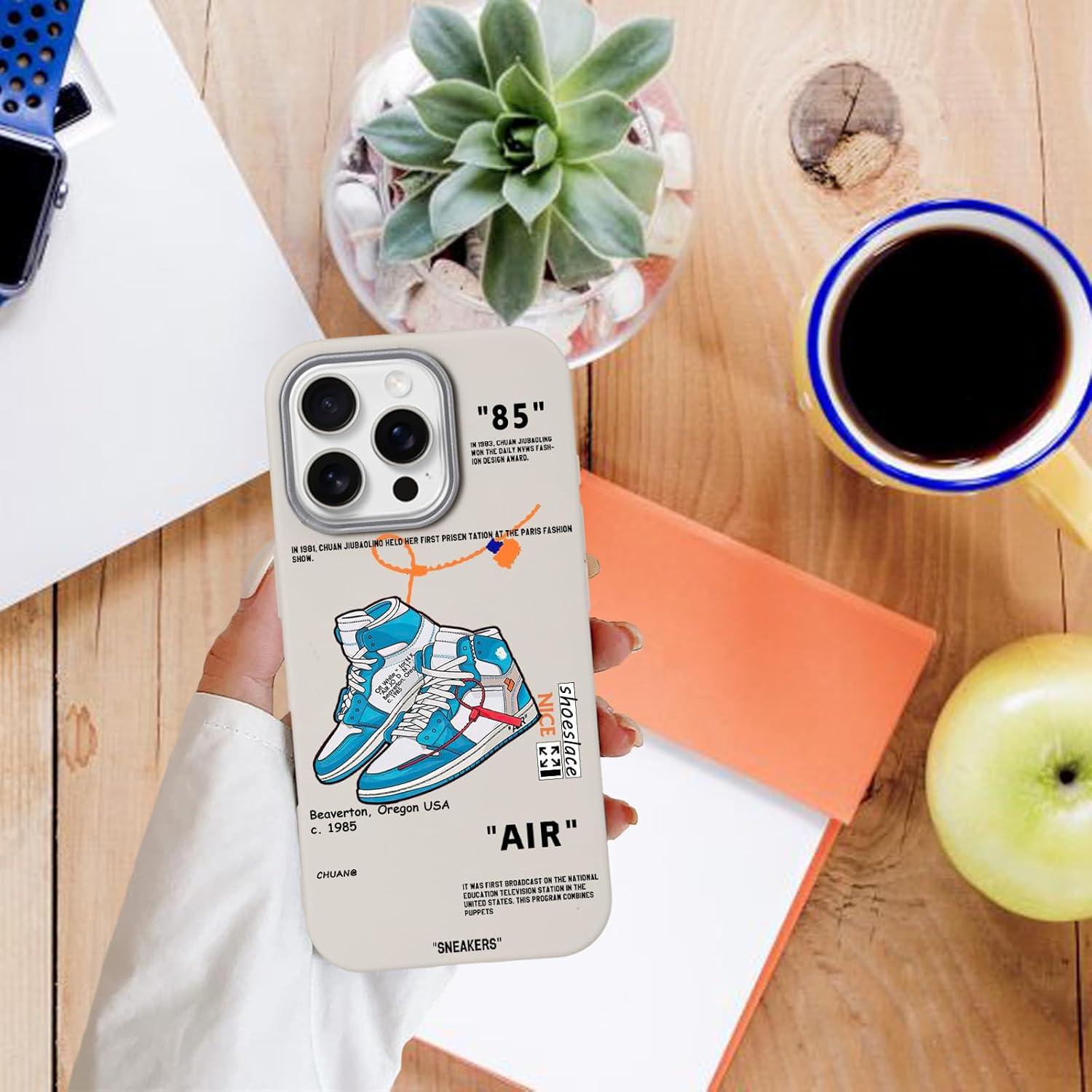 Funda deportiva CHBSHENG para iPhone 16 Pro Max beige