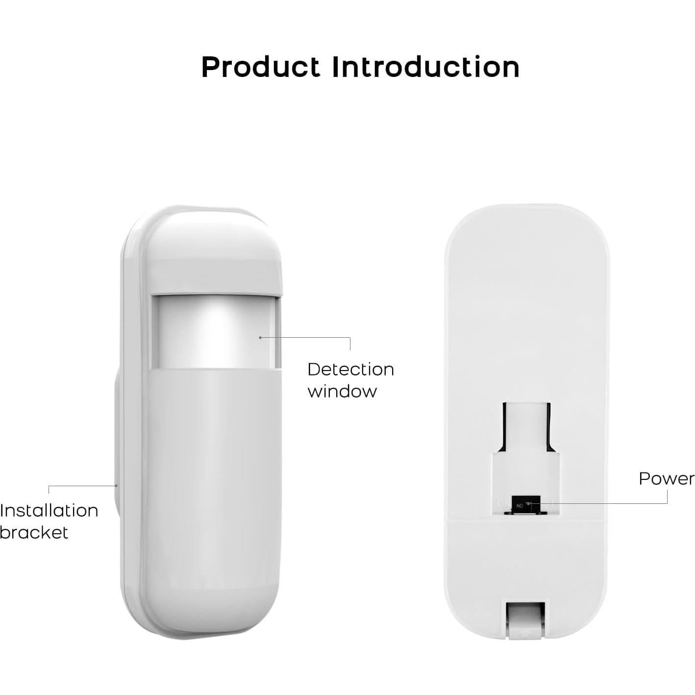 Paquete de 3 Sensores de Movimiento Infrarrojos PGST