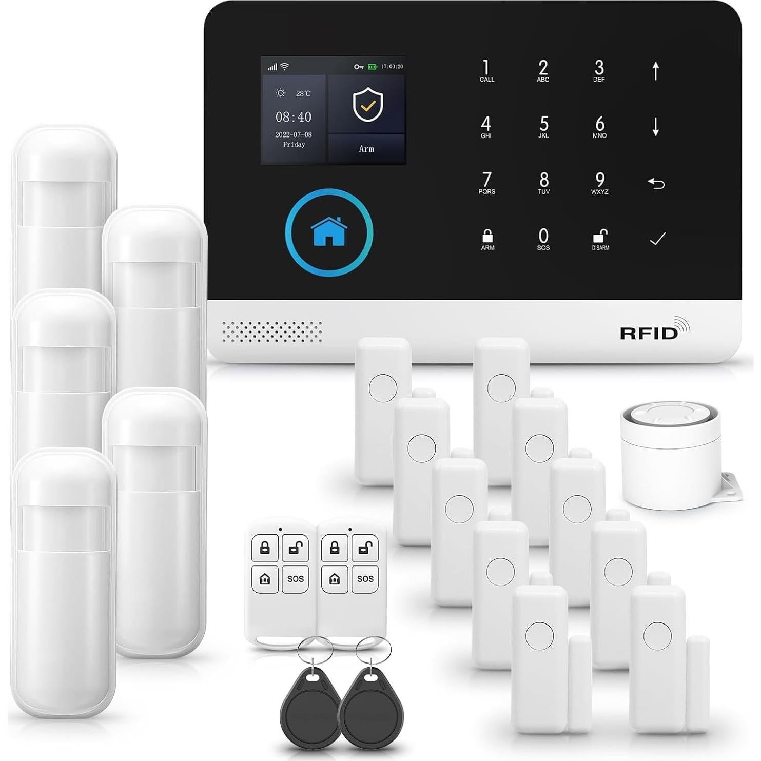 Paquete de 3 Sensores de Movimiento Infrarrojos PGST