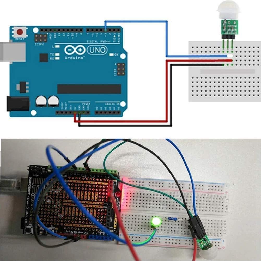 Módulos de Sensor de Movimiento PIR Onyehn - Paquete de 12