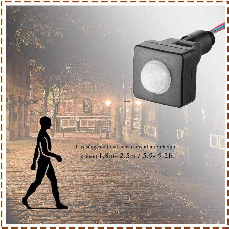 Sensor de Movimiento Infrarrojo KOOBOOK KB552 6m Ajustable