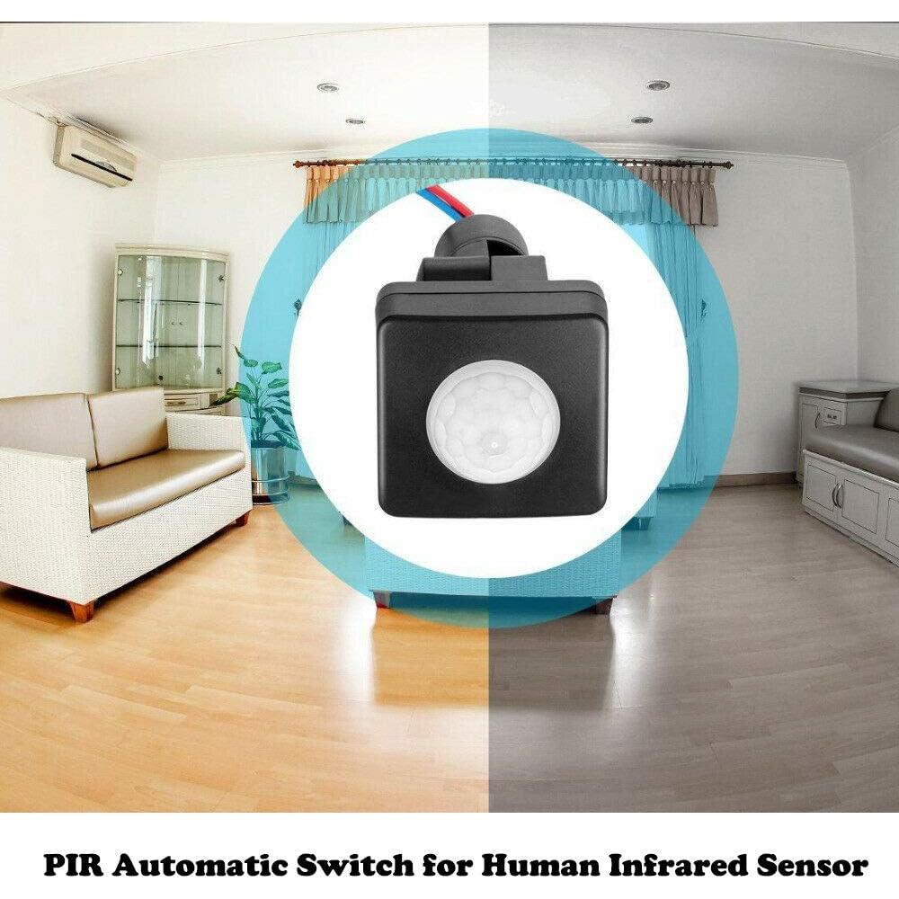 Sensor de Movimiento Infrarrojo KOOBOOK KB552 6m Ajustable