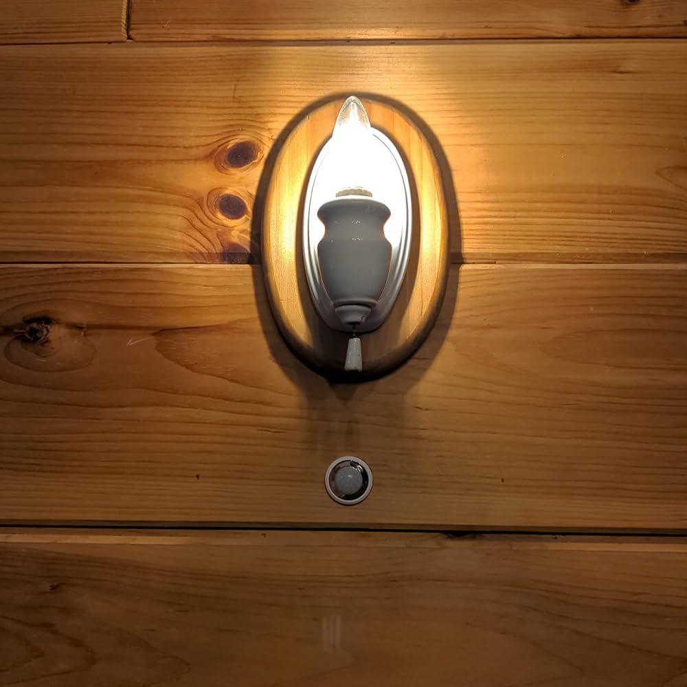 Interruptor Sensor de Movimiento PIR HANNAHONG 40W 5m Ajustable