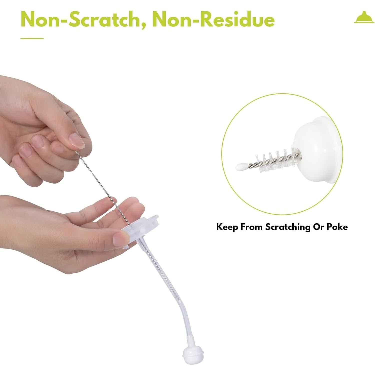 Paquete de 2 Cepillos para Biberones Carebabymore 25.9 cm