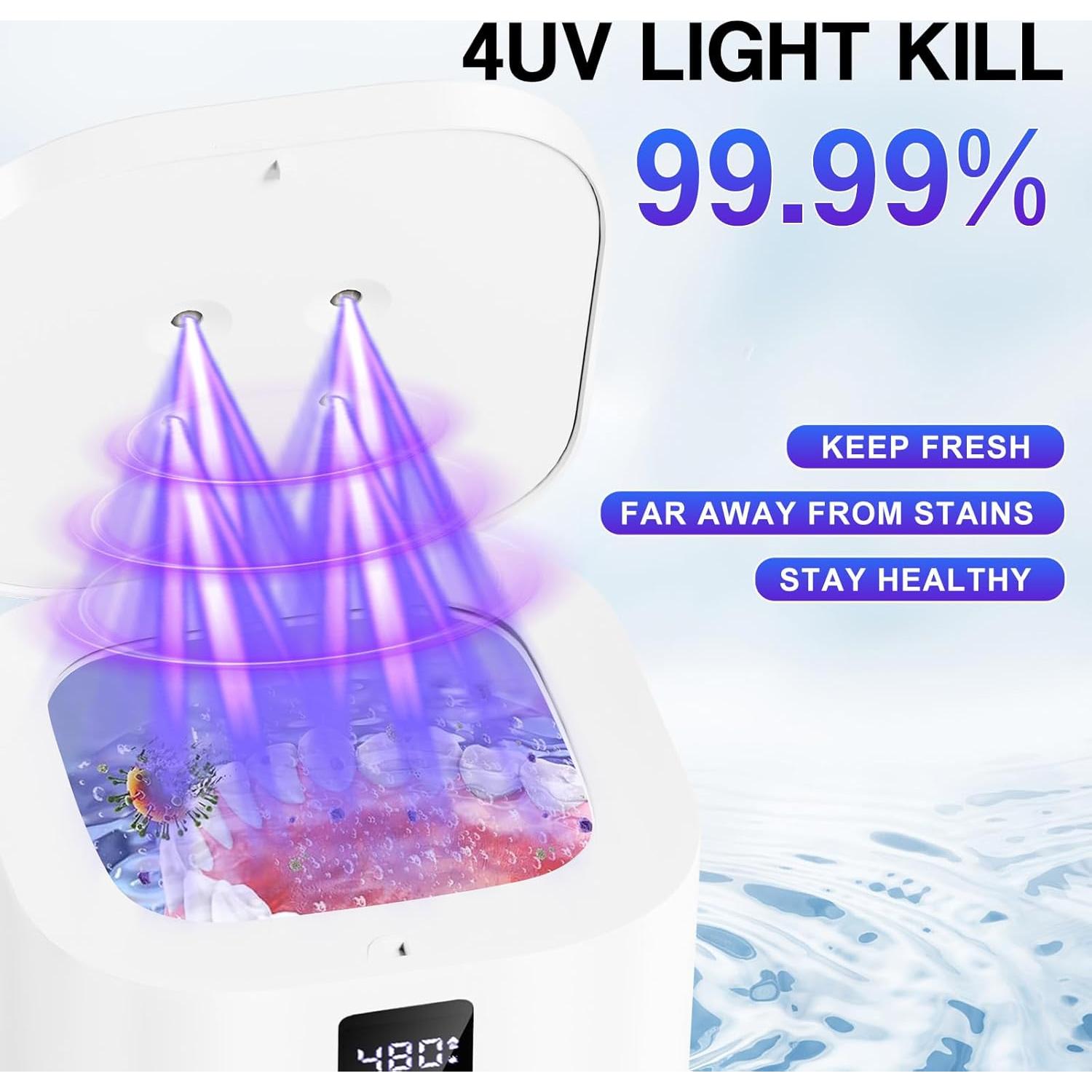 Limpiador Ultrasónico KITCHLYNE para Retenedores 375ml 48kHz