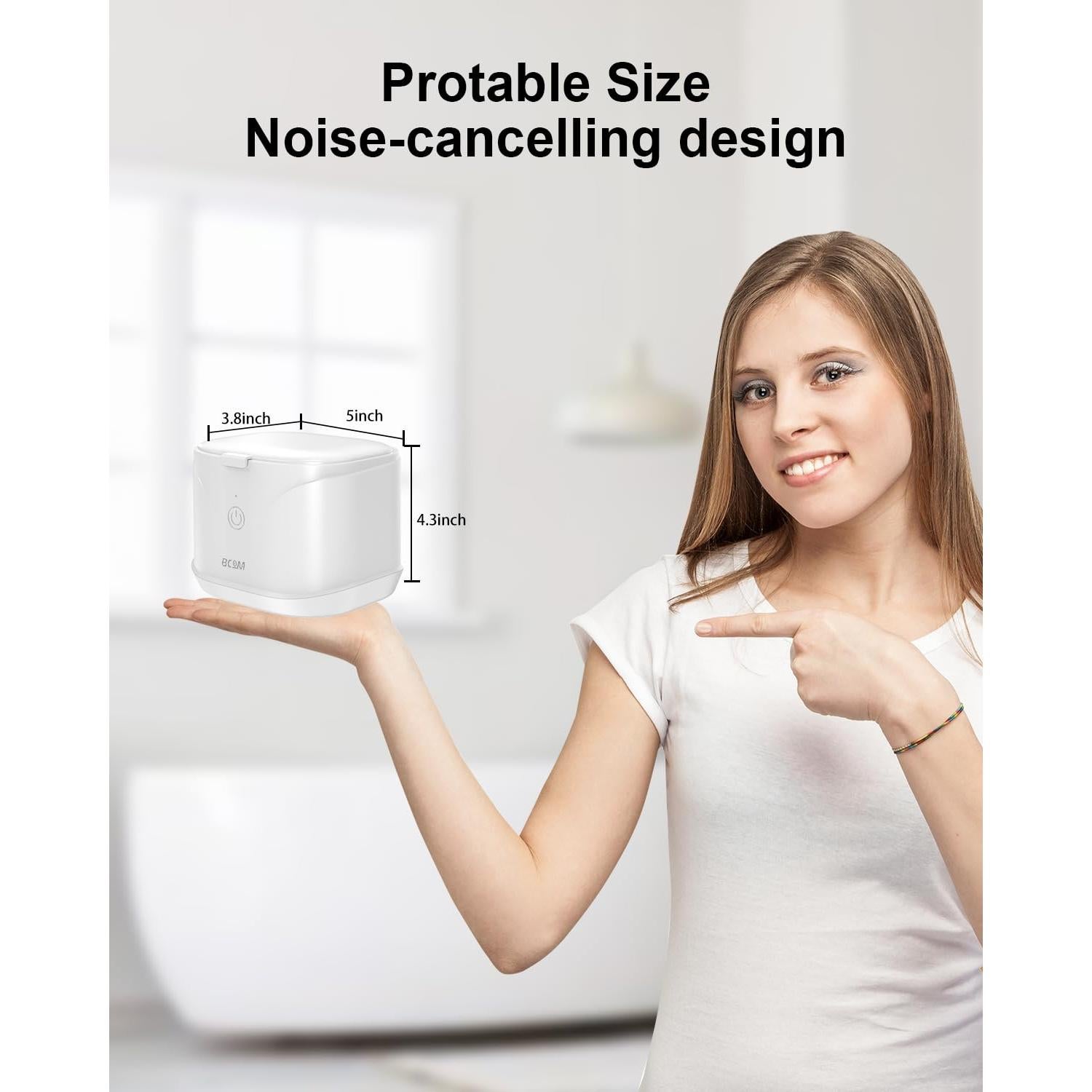 Limpiador Ultrasónico Bcom para Retenedores y Joyas 50ml