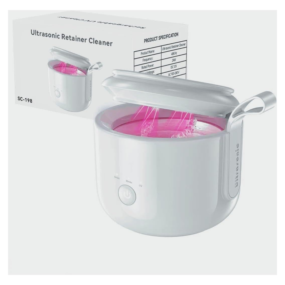 Limpiador Ultrasónico Dental Guyyr Recargable 11.4x11.2cm