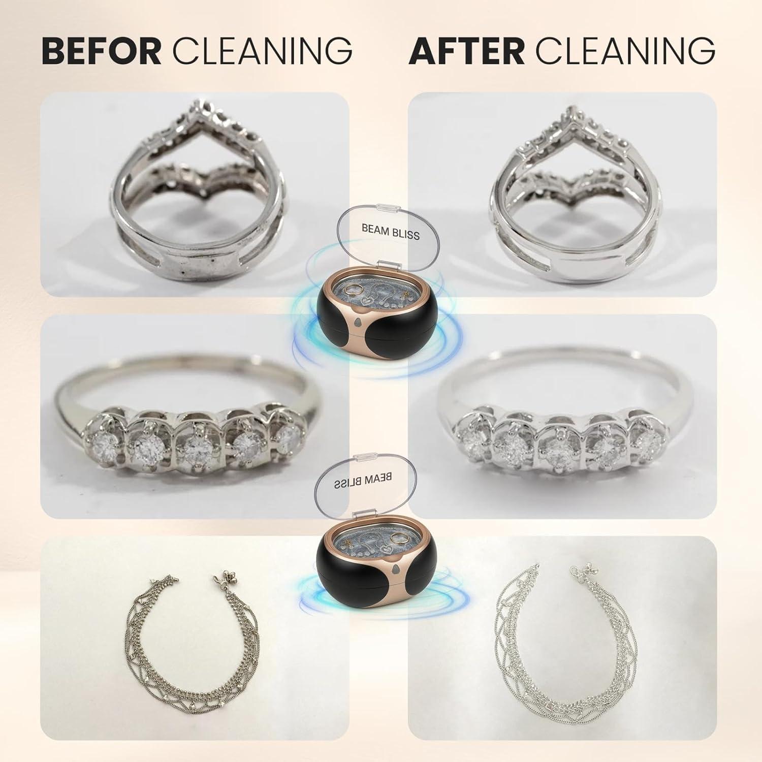Limpiador ultrasónico de joyas BEAM BLISS 0.59L 42-48kHz