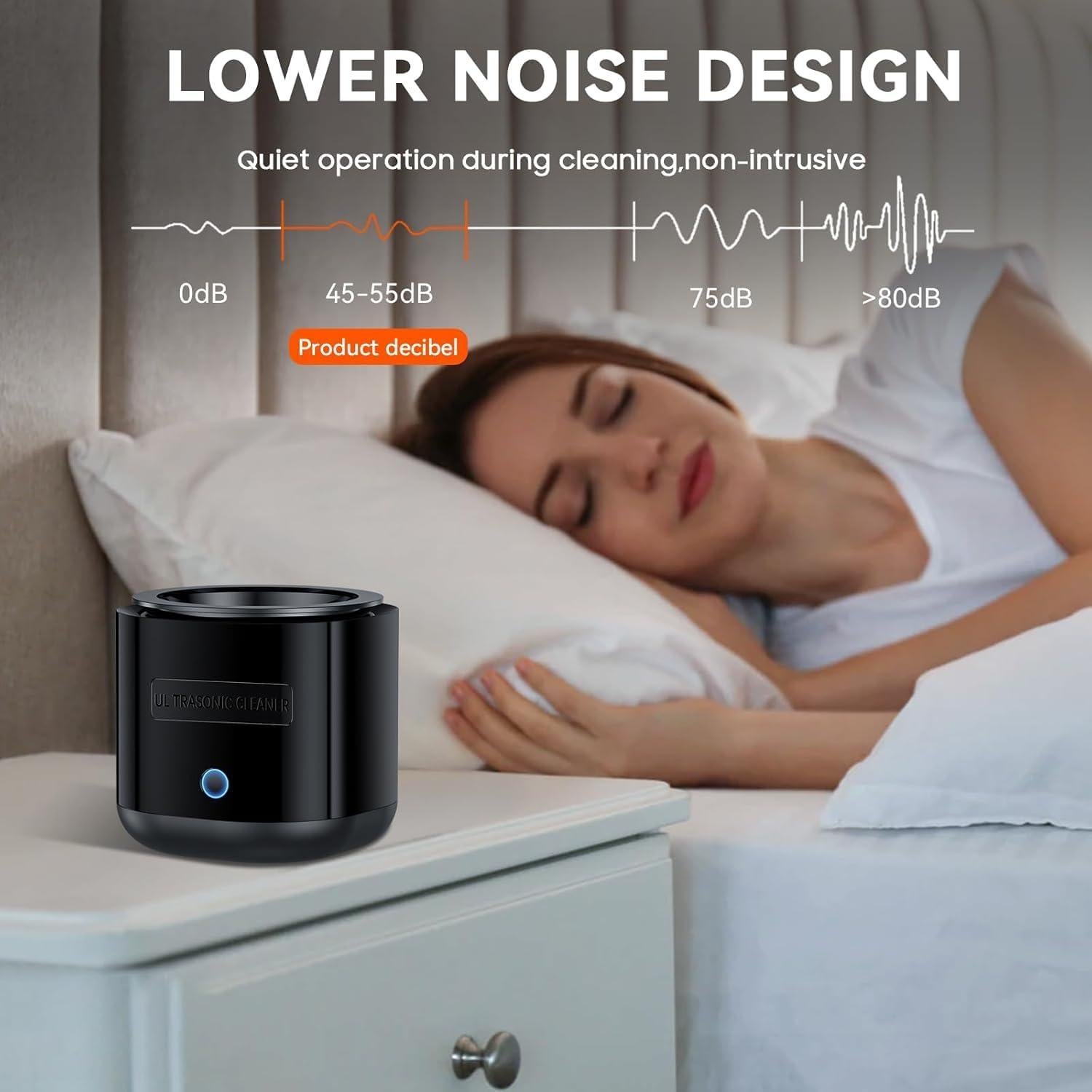 Limpiadora Ultrasónica de Dentaduras Kaitse 220ML 45kHz