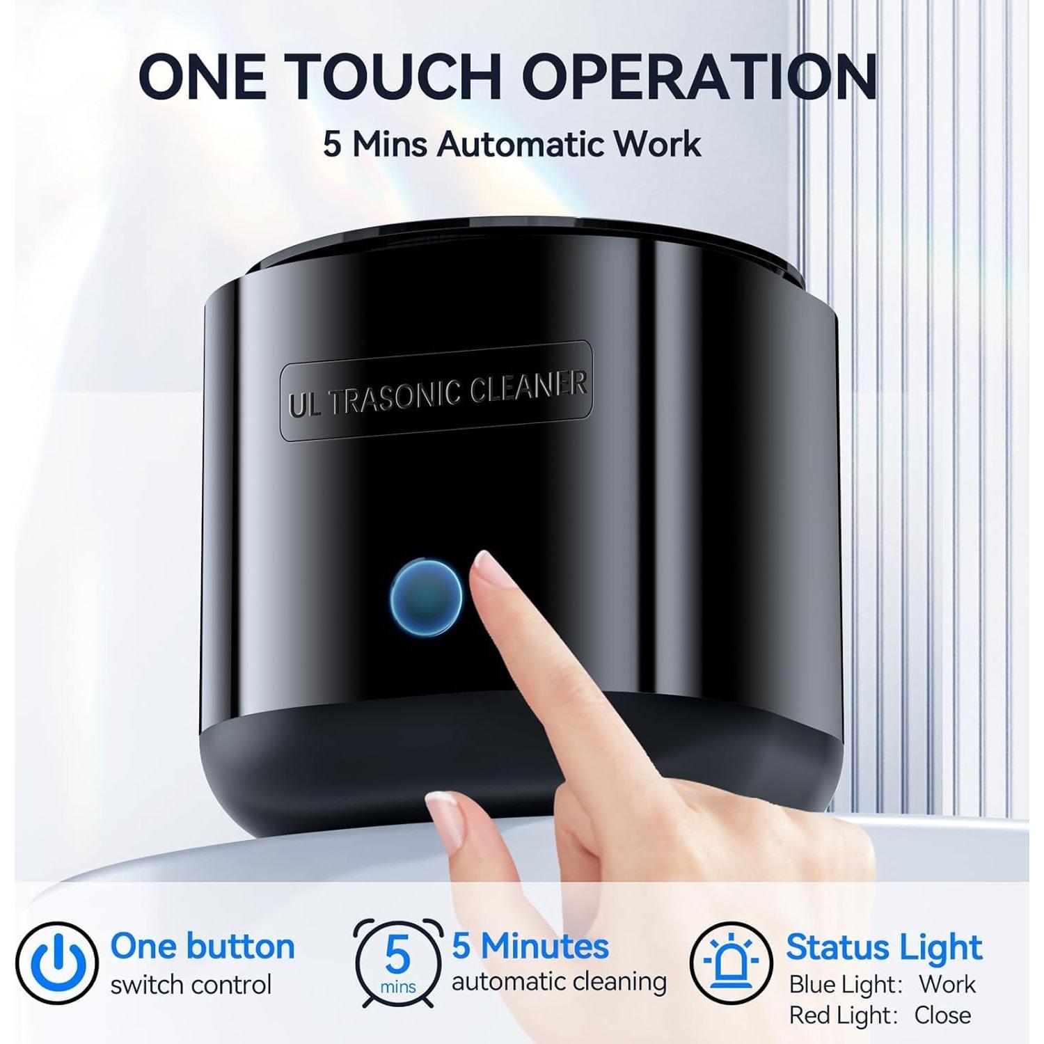 Limpiadora Ultrasónica de Dentaduras Kaitse 220ML 45kHz