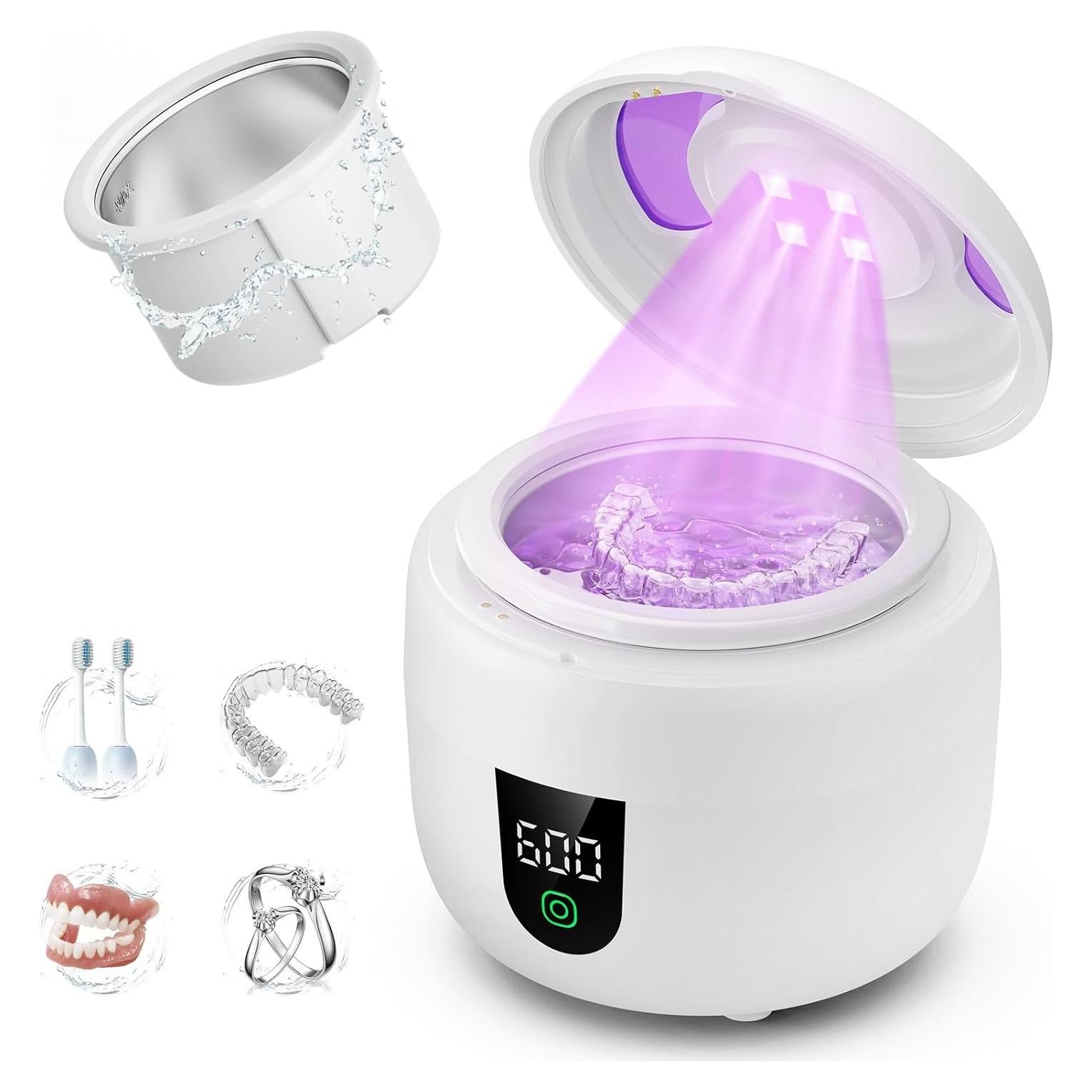 Limpiadora Ultrasónica de Retenedores Get Busy 180ml 45kHz