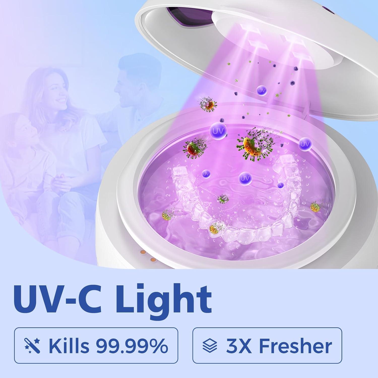 Limpiadora Ultrasónica de Retenedores Get Busy 180ml 45kHz