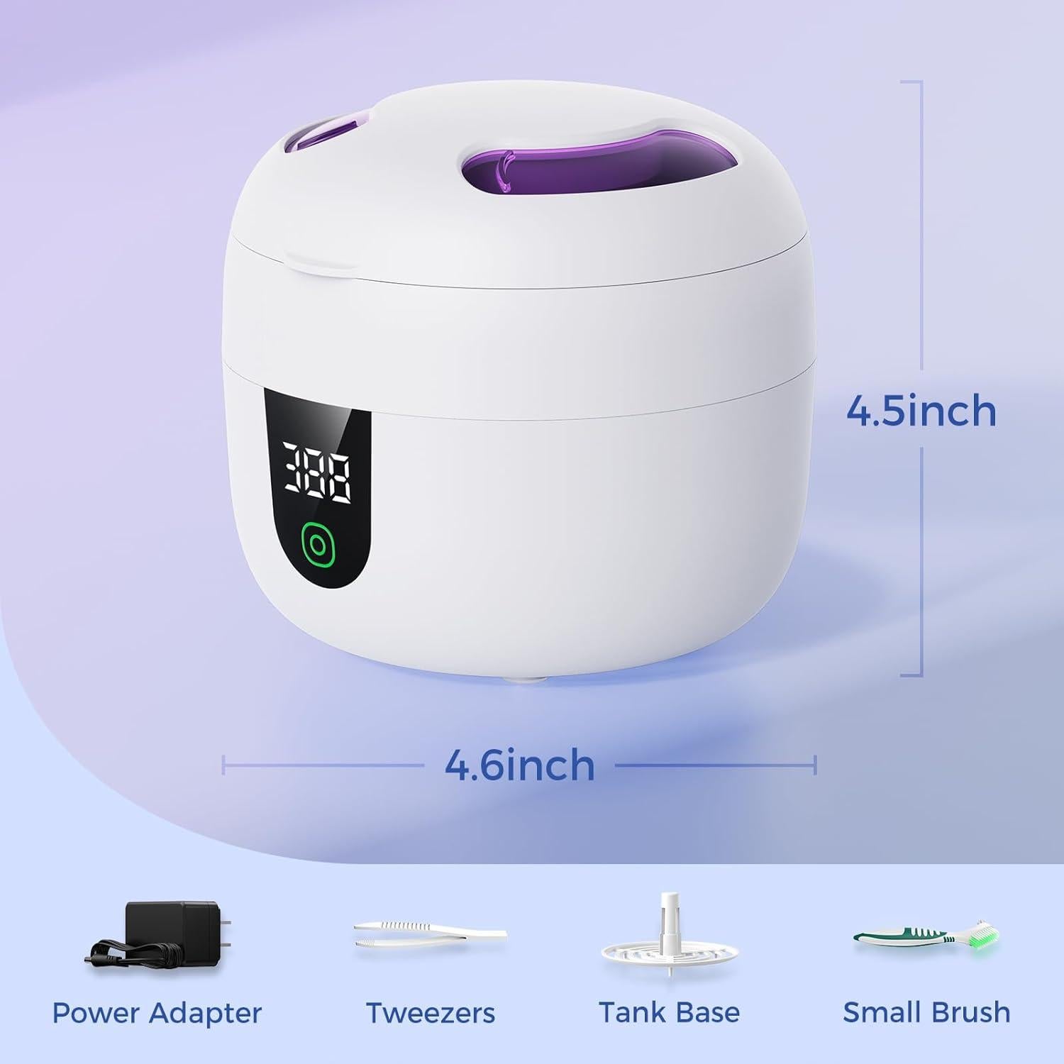 Limpiadora Ultrasónica de Retenedores Get Busy 180ml 45kHz