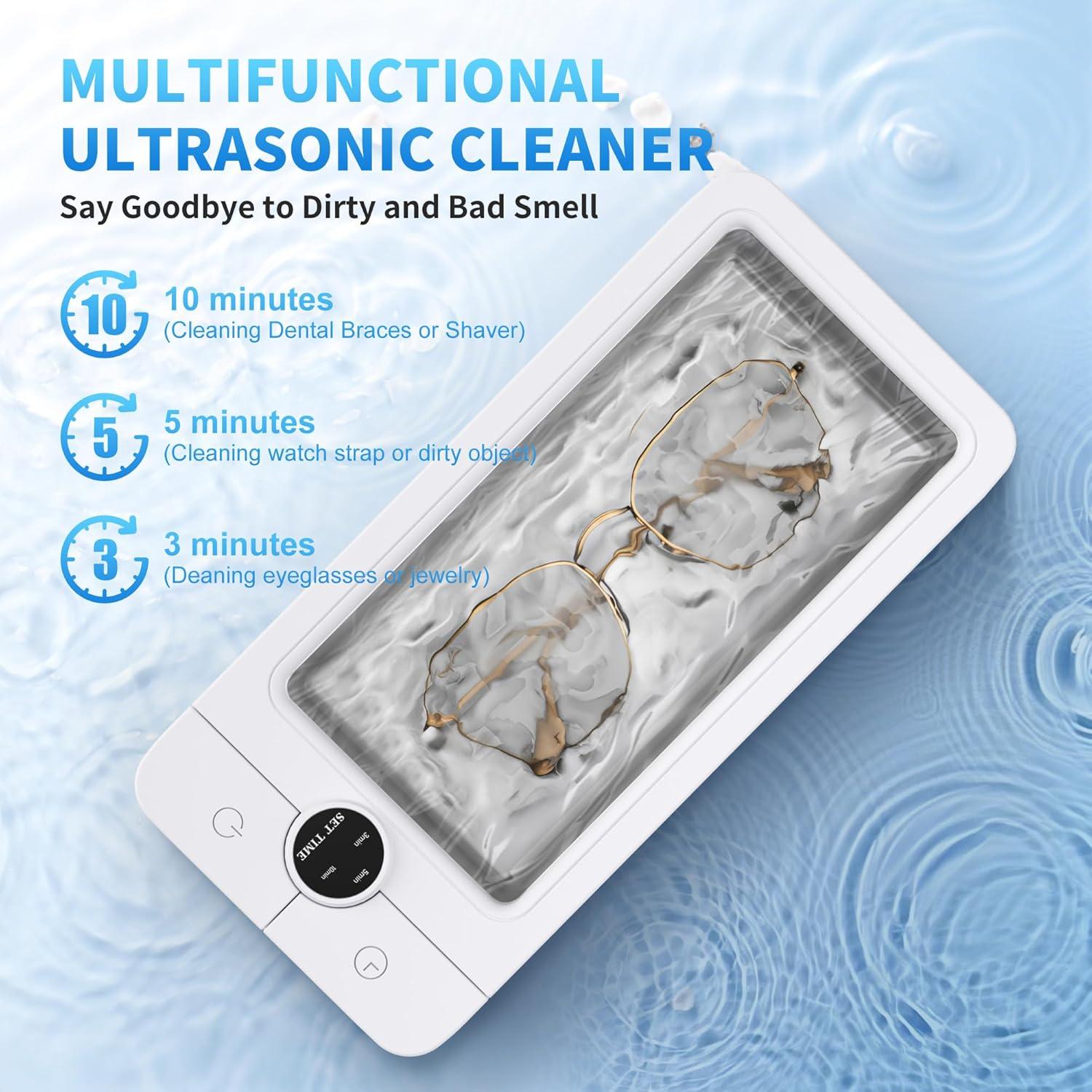 Limpiador Ultrasónico de Joyas SYNCJOY S910 50KHz 0.48L