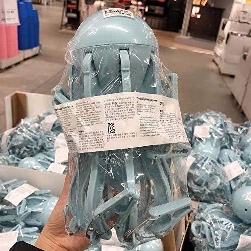 Colgador de Ropa Plegable DODXIAOBEUL Turquesa 16 Pinzas