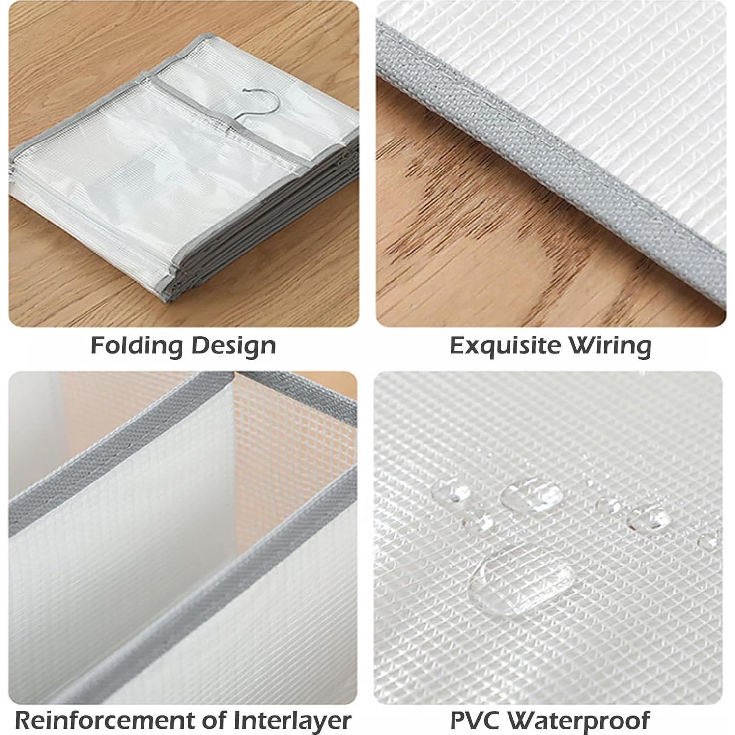 Organizador de Closet Colgante Surblue 6 Niveles Gris Plegable