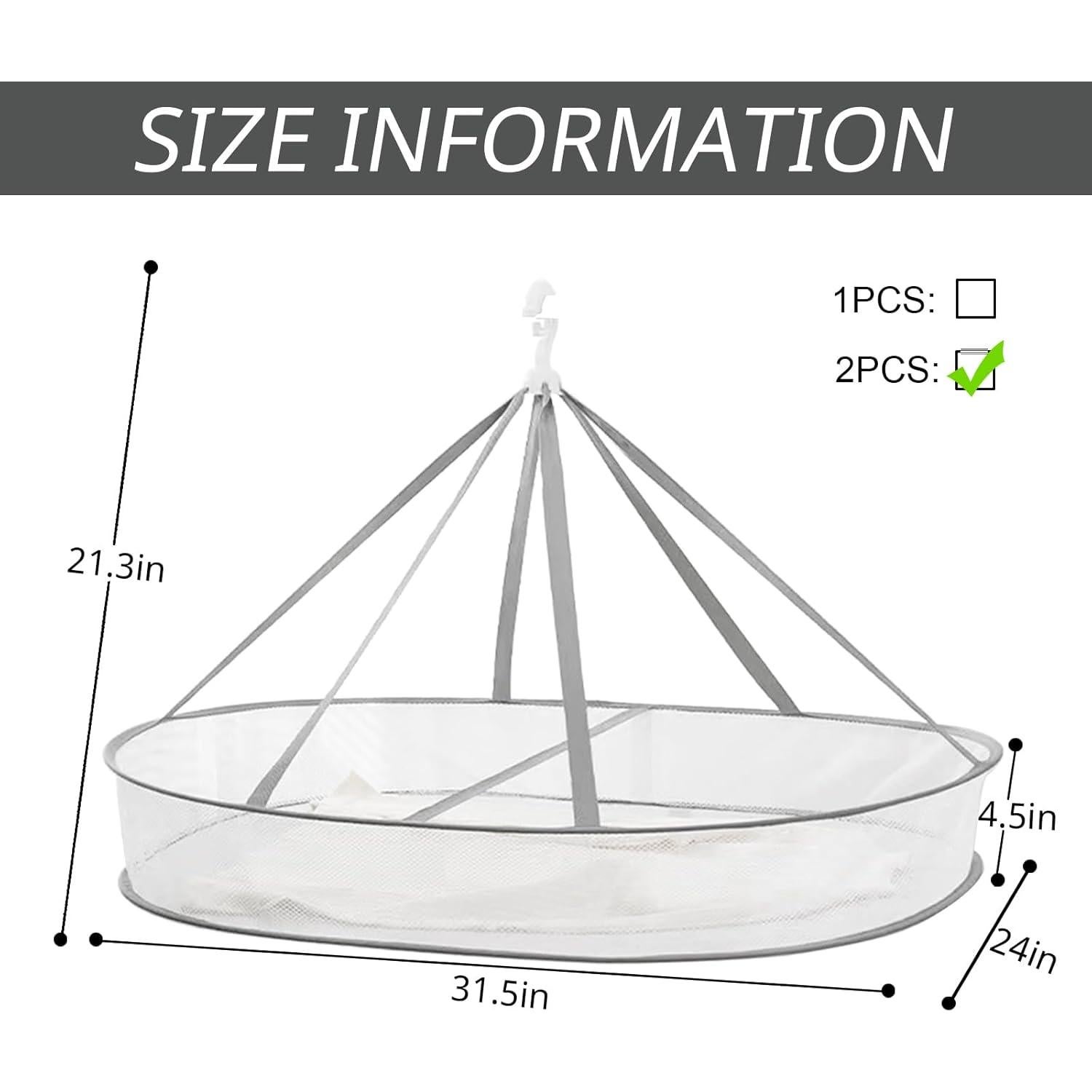 Estante de Secado Plegable WEISGJA 1 Nivel 80 cm Gris