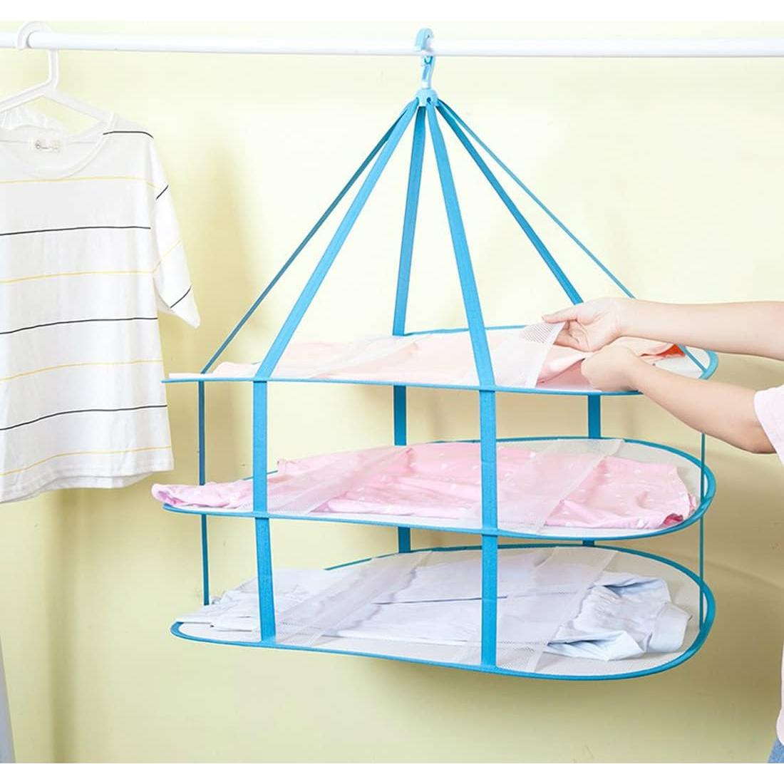 Estante de Secado Plegable 3 Niveles Moda y Estilo de Vida