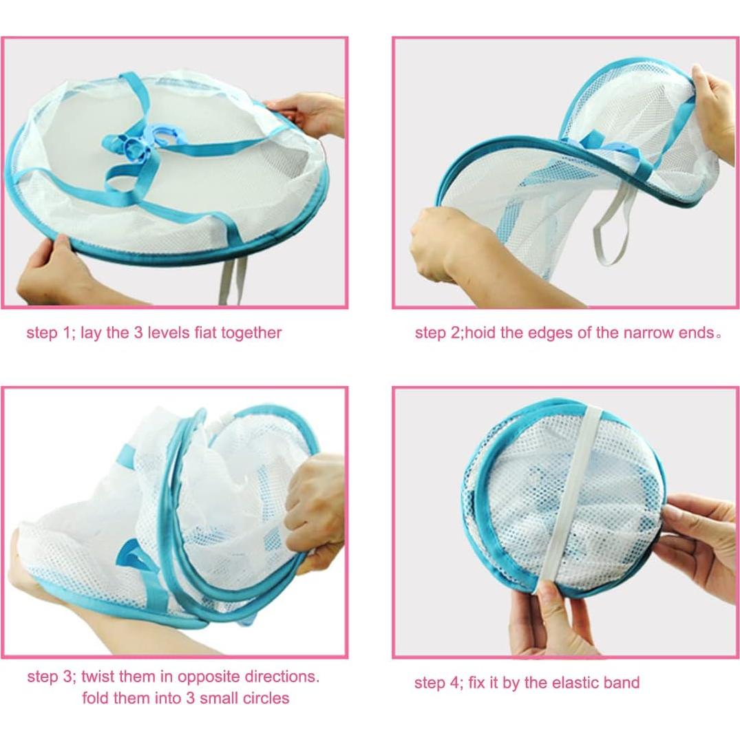 Estante de Secado Plegable 3 Niveles Moda y Estilo de Vida