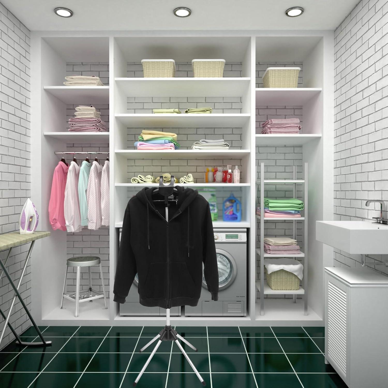 Soporte Plegable para Ropa Cabilock, Ajustable y Ergonómico