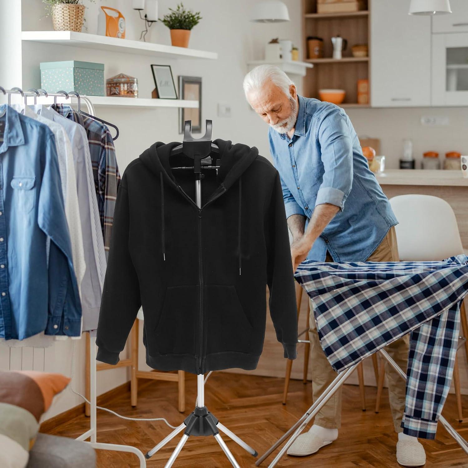 Soporte Plegable para Ropa Cabilock, Ajustable y Ergonómico