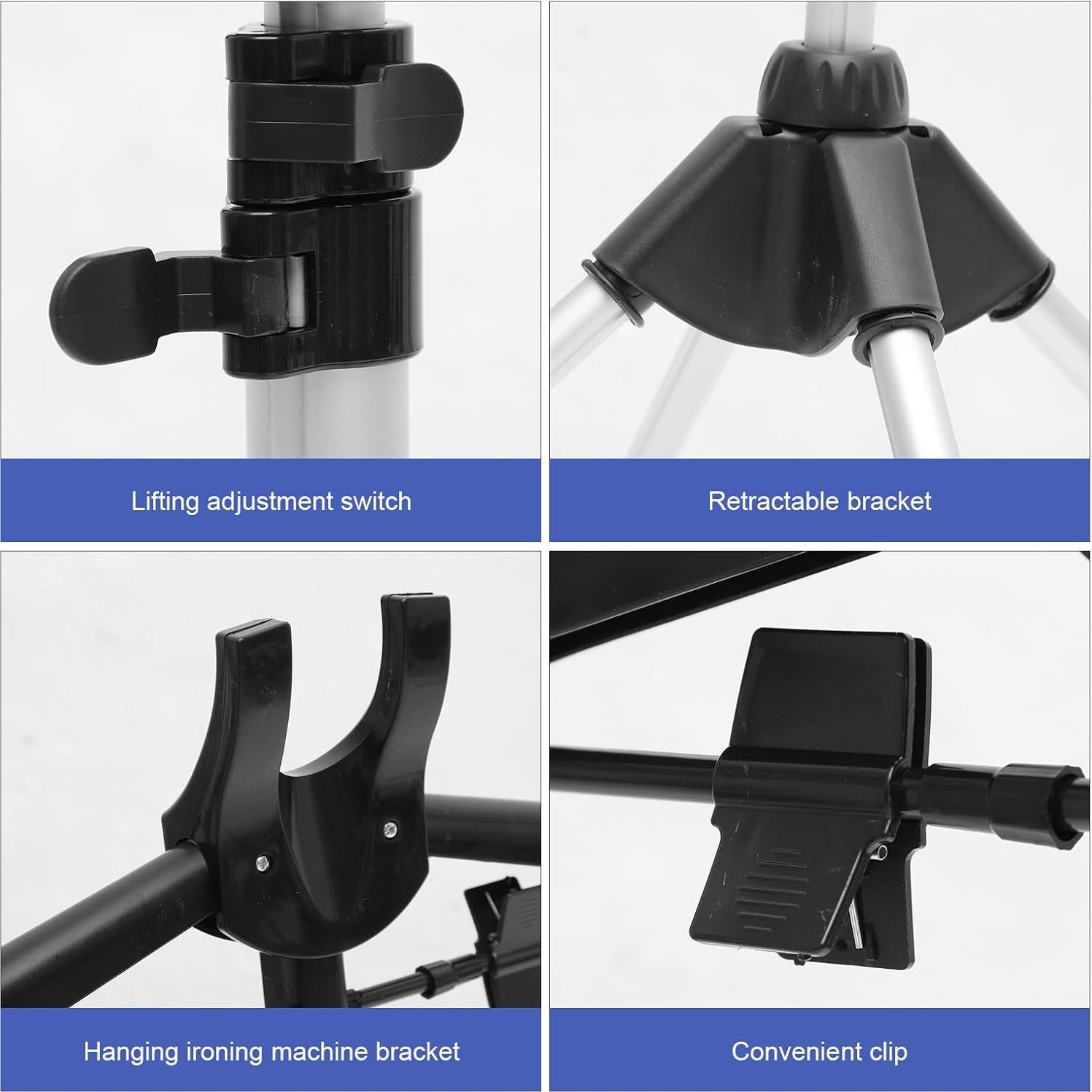 Soporte Plegable para Ropa Cabilock, Ajustable y Ergonómico