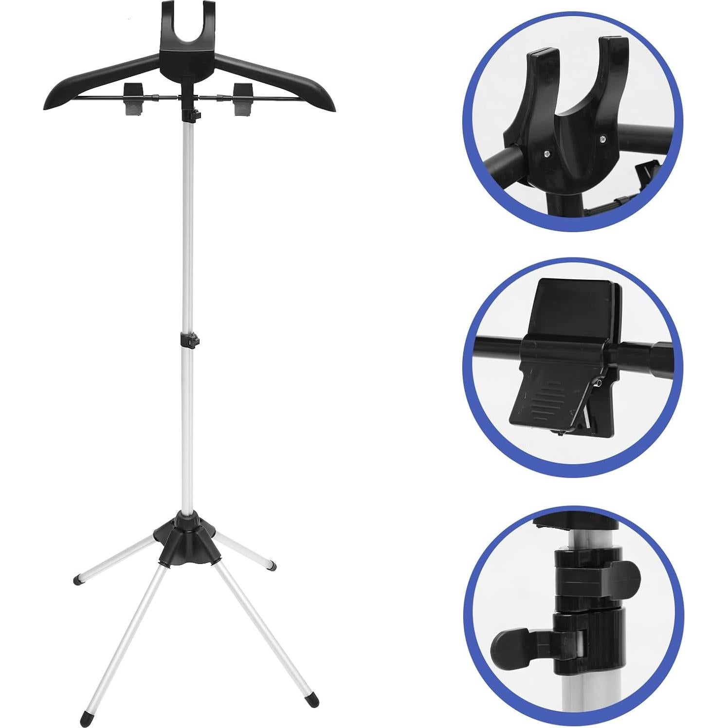 Soporte Plegable para Ropa Cabilock, Ajustable y Ergonómico