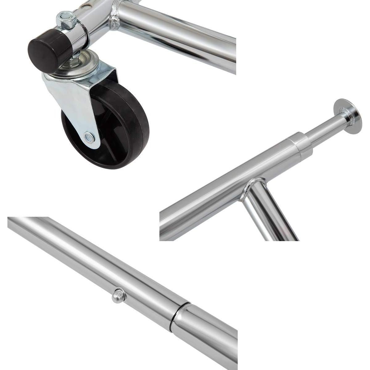 Estante de Ropa Plegable Econoco 121.9 cm Ajustable 113.4 kg