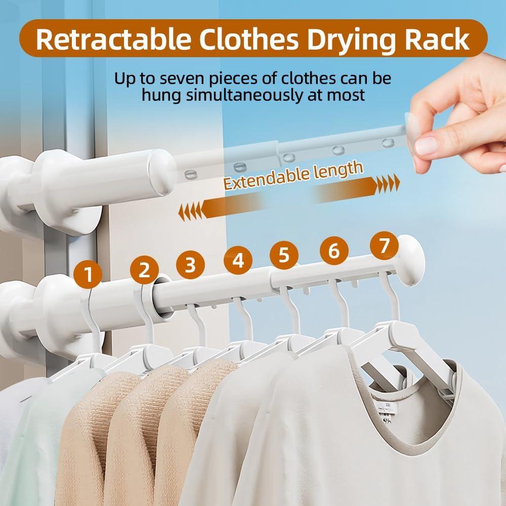 Soporte de Secado de Ropa Plegable Cxqbsmy - Paquete de 2