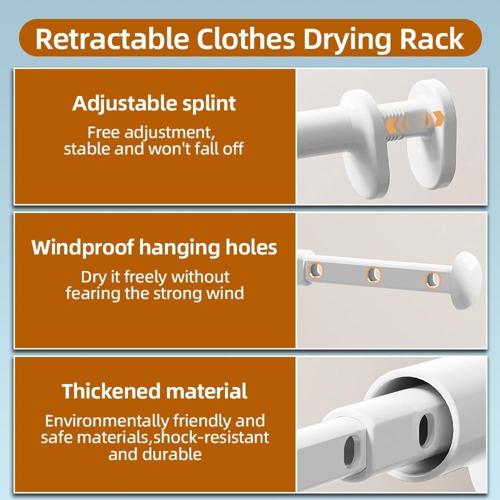Soporte de Secado de Ropa Plegable Cxqbsmy - Paquete de 2